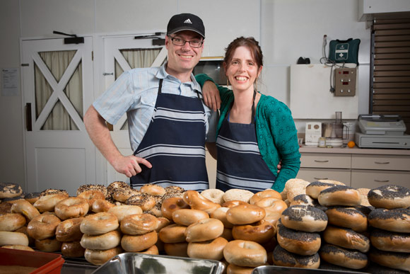 Like bagels? You'll love Chris and Ellen's Beam Me Up Bagels