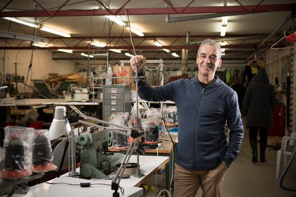 Paul Zarifeh the mastermind behind Seventhwave Wetsuits