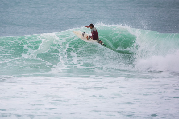 Belgian Matt Marcantuoni stomping one
