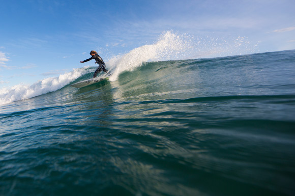 Elliott burying the rail