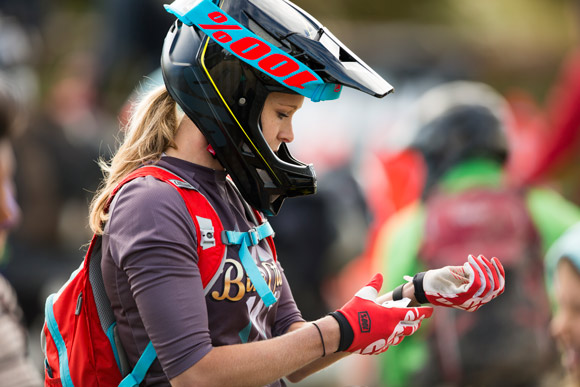 Rae Morrison prepping for action
