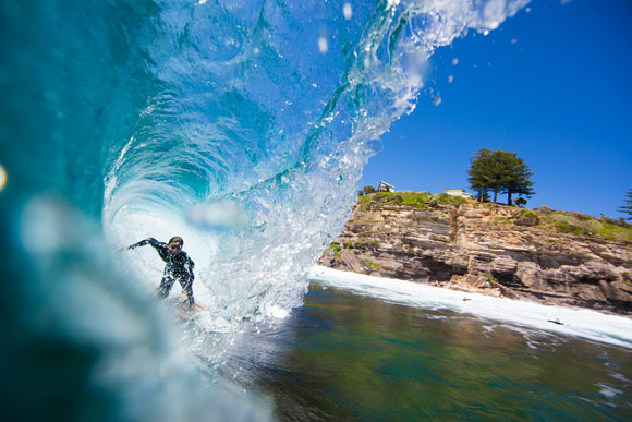 Ross Johnston deep in an LA cavern
