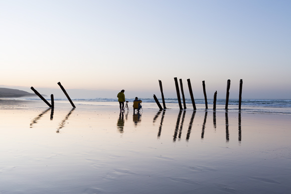 Dawn photo session at the poles