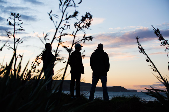 Dawn surf check deep in the Catlins