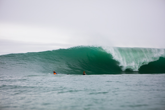 The peak