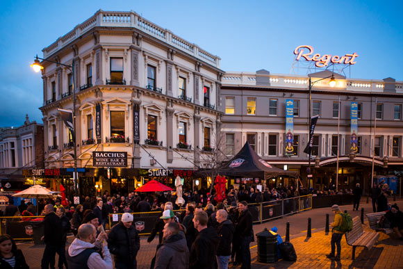 Party time in the Dunedin CBD
