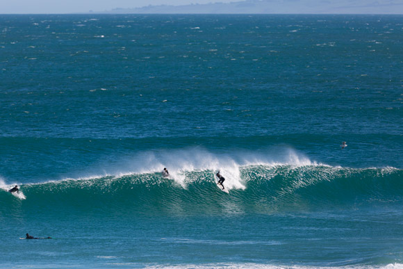 Dropping in 