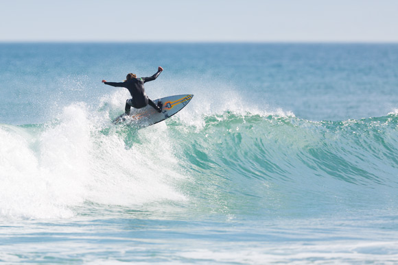 Rising grom: Luke Rogers