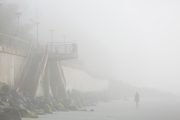 Emerging from the mist