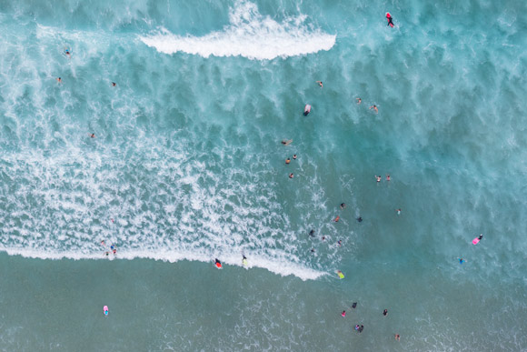 St Clair bathers