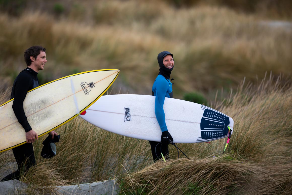 Sorrel stoked on a mid-week paddle