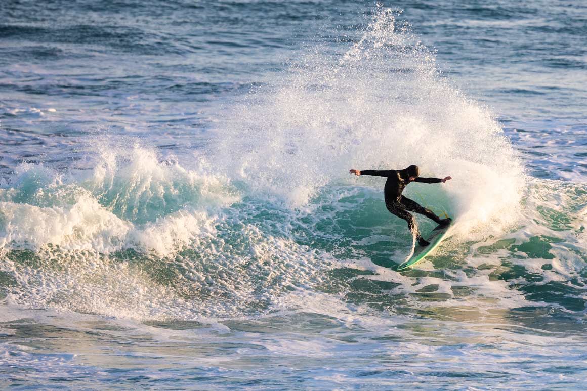 Never get tired of watching EB surf