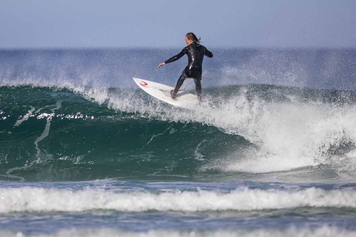 The good old floater ... such a fun way to break a board