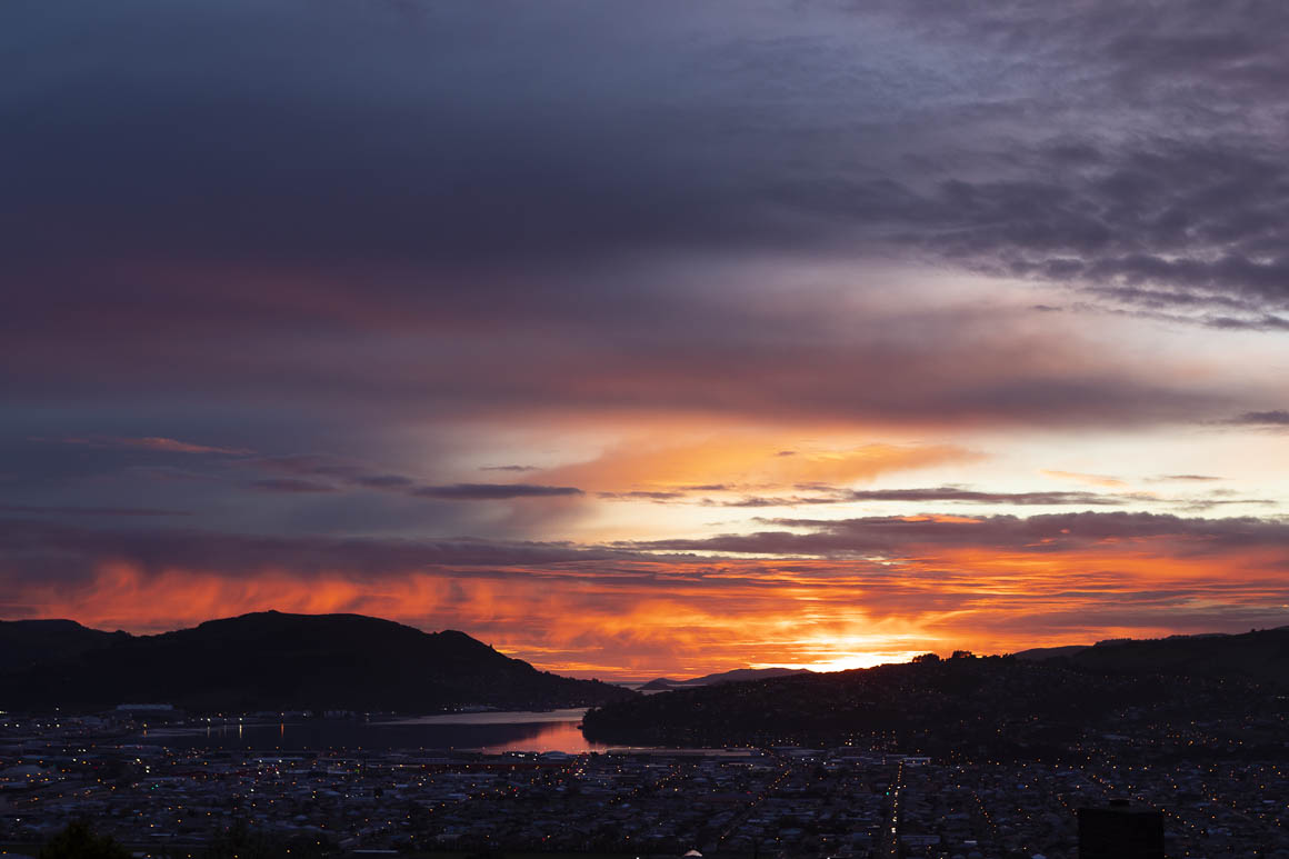 Winter sunrises: fast and intense