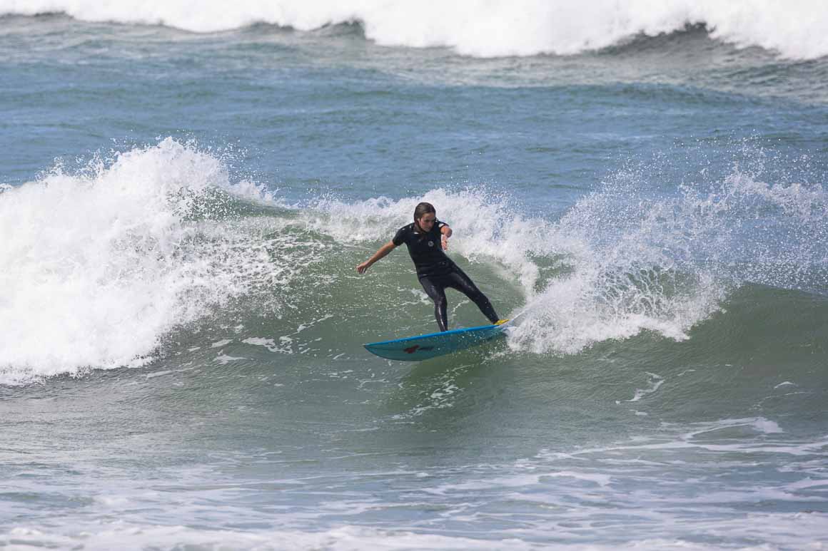 Shani Ayson on rail