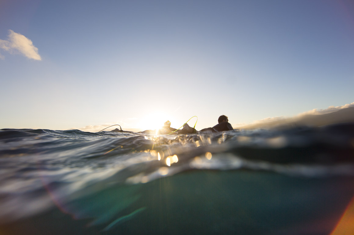 Warm water and sunshine