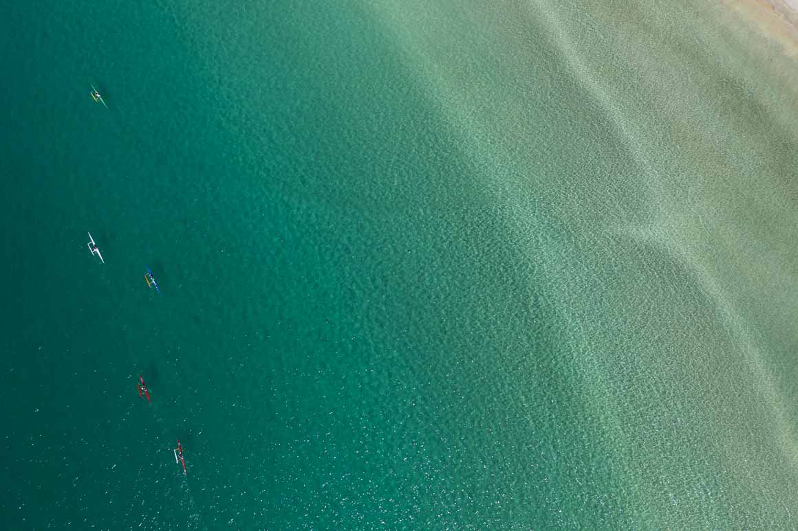 The stunning Taronui Bay