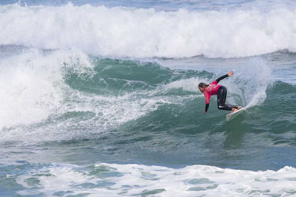 Nixon Reardon on his way to his first SISA win