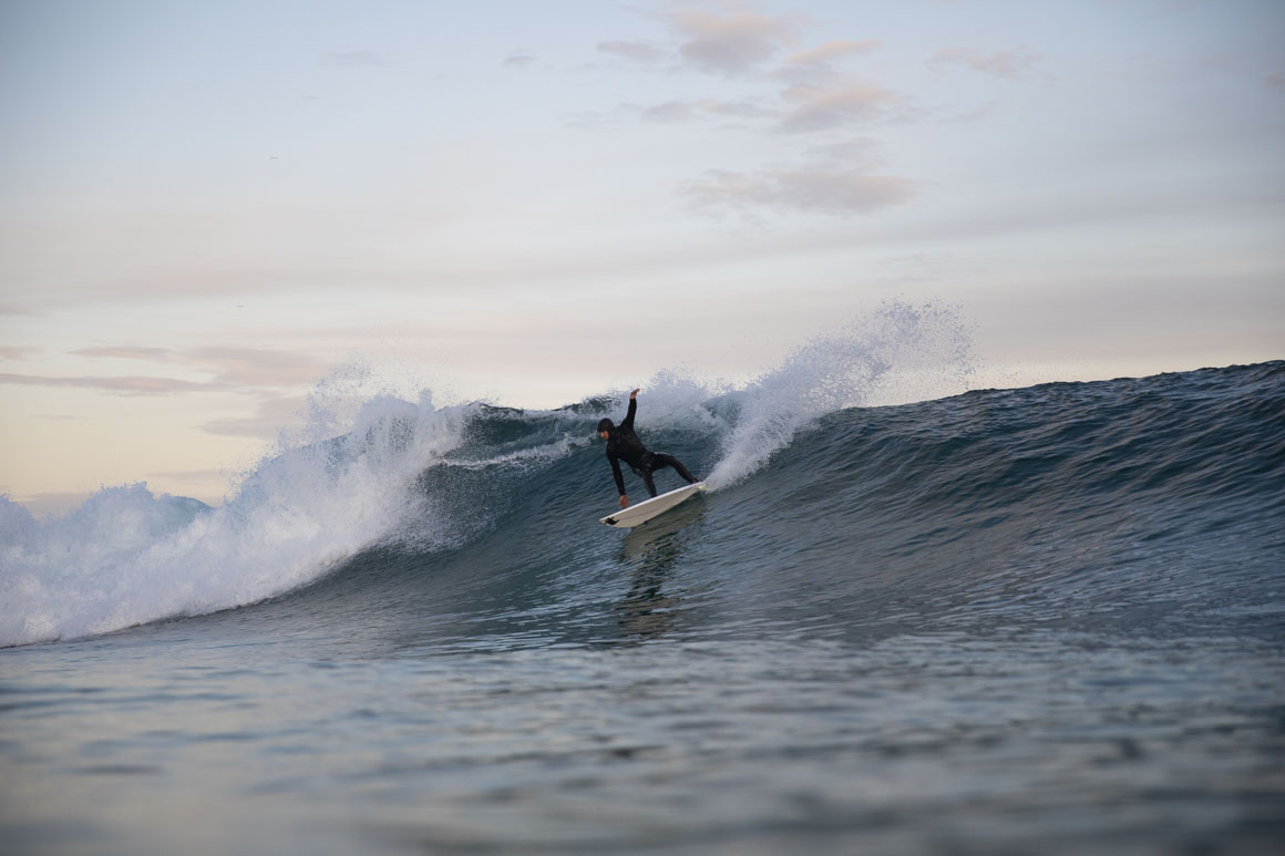 Luke M on rail