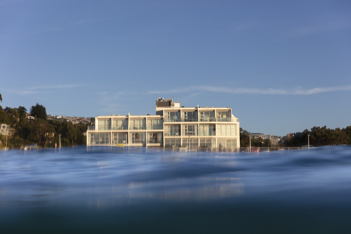 Hotel on the waterfront