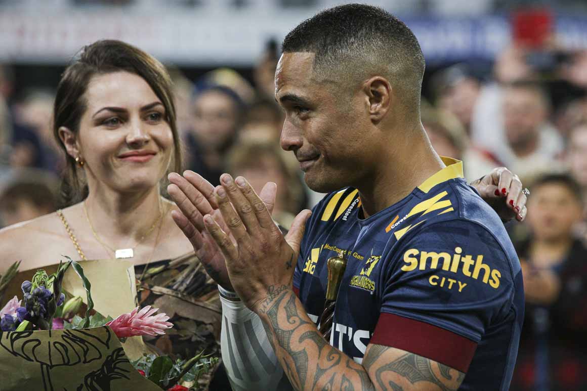 Tears and emotion after the haka