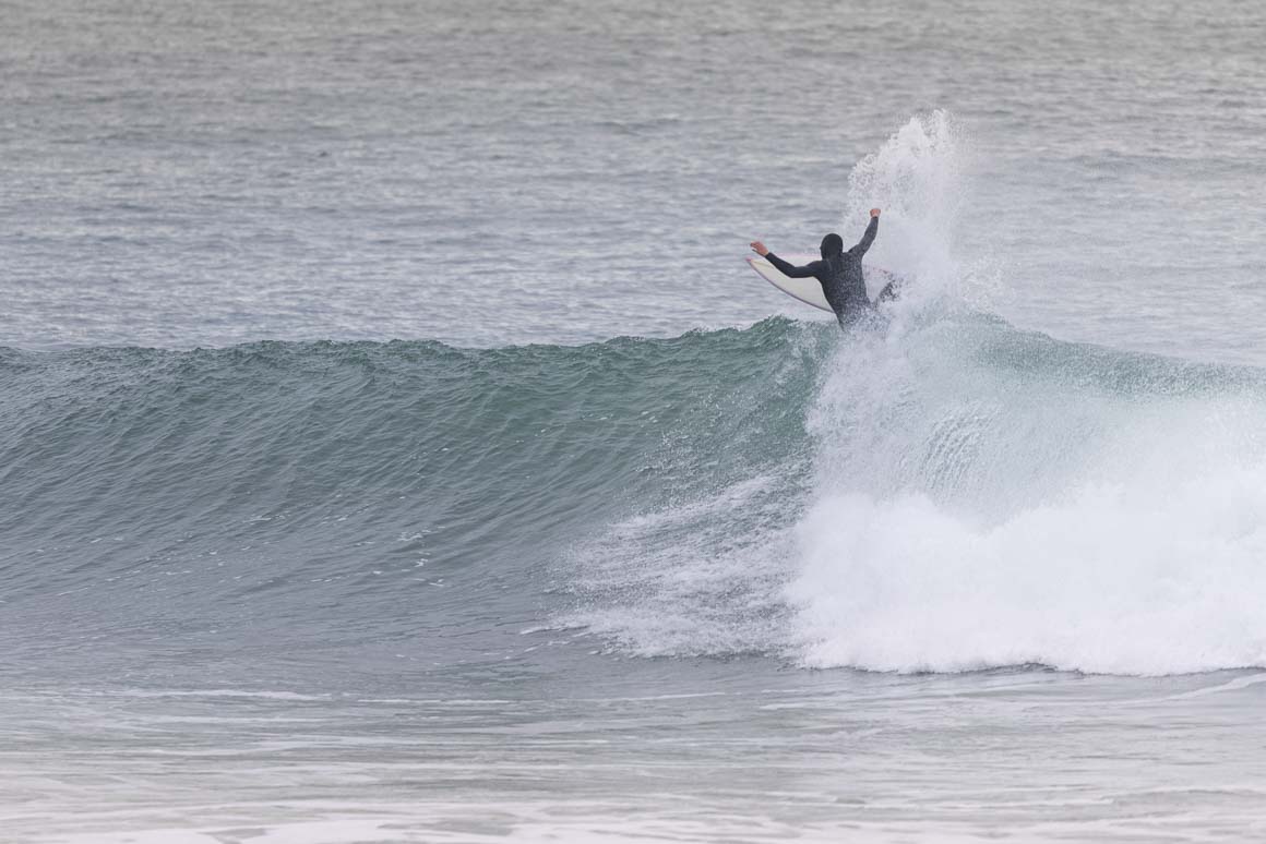 Reuben Peyroux in his backyard