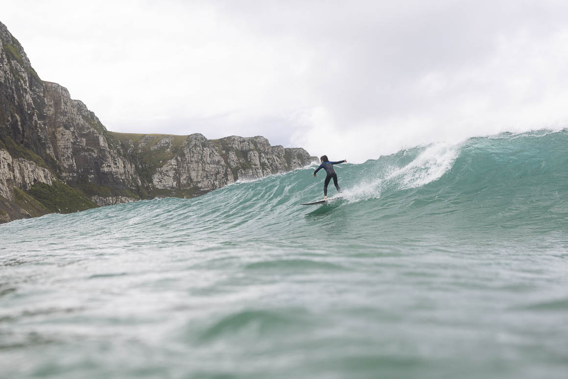 Max into the cliffs