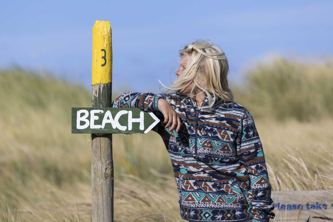 Keo on the hunt for the beach