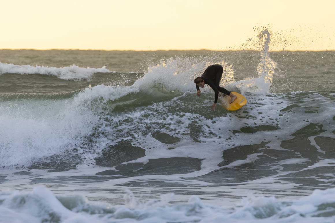 Dusty thriving in his very own wave pool