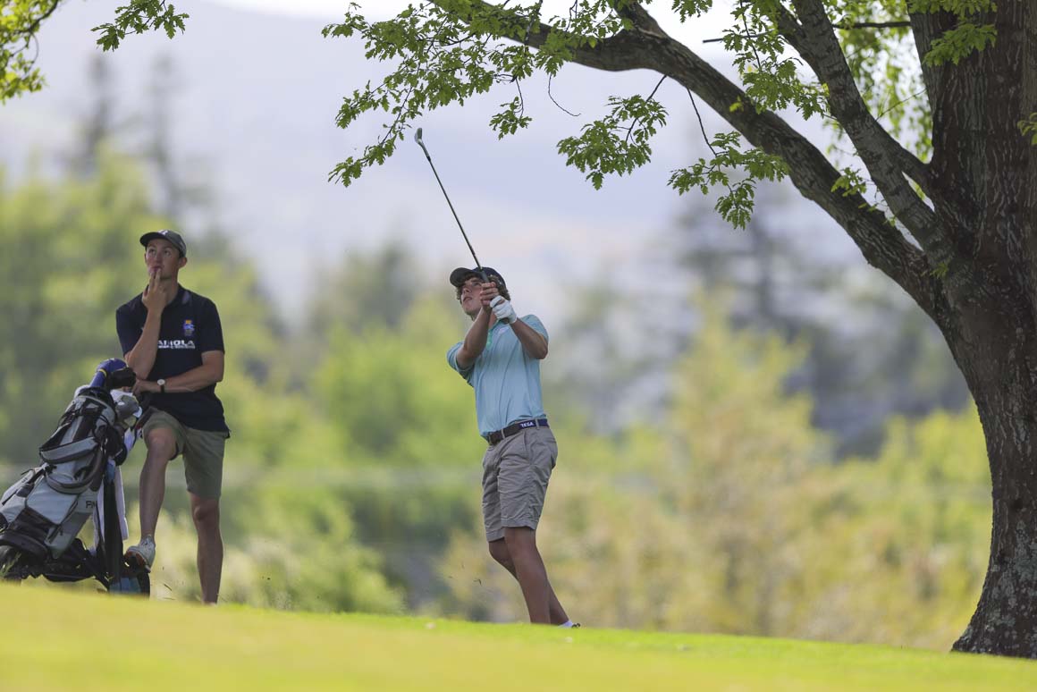 Rising golf star William McLauchlan