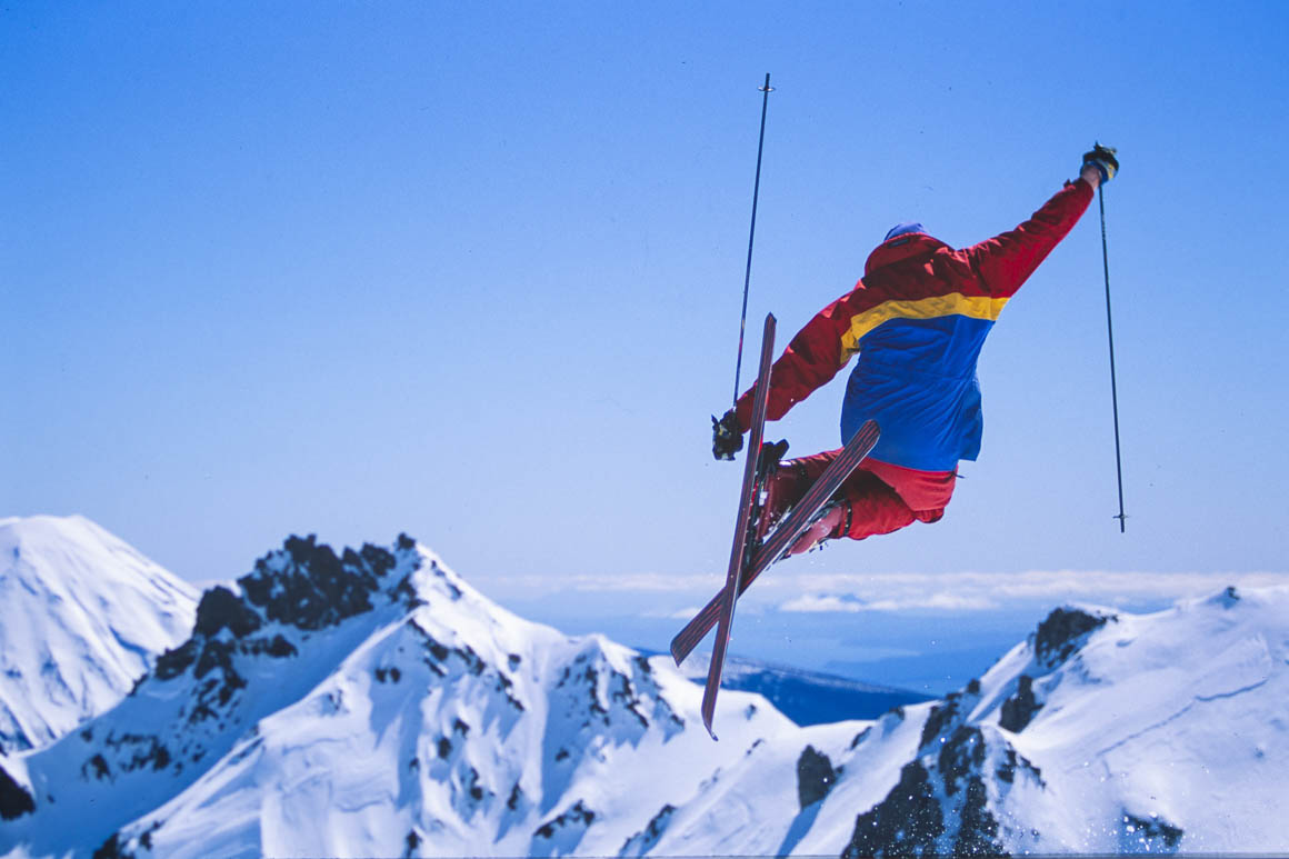 Lyall Crump above the Pinnacles