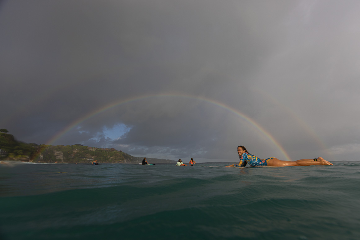 Double rainbow Bingin