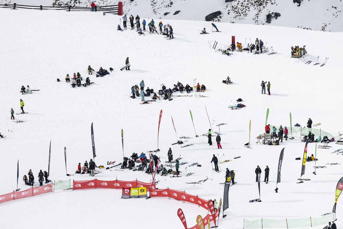 Basecamp for the NZ Junior Freeride Tour