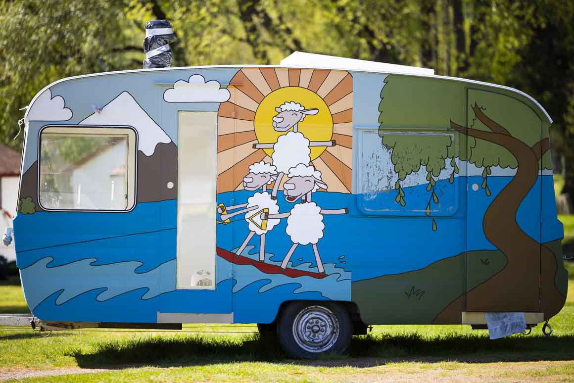 Glendhu Bay caravan