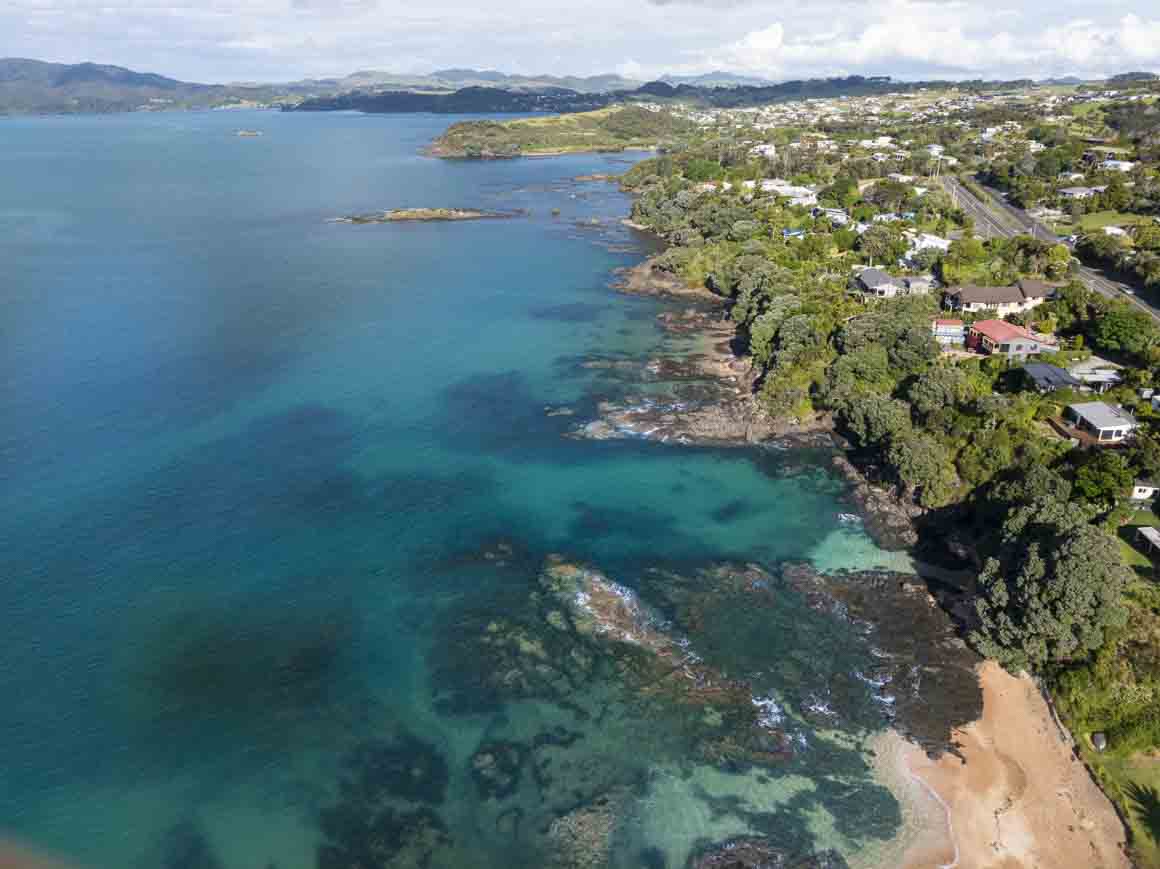 Cable Bay, once home to a 3500nm cable linking to Queensland