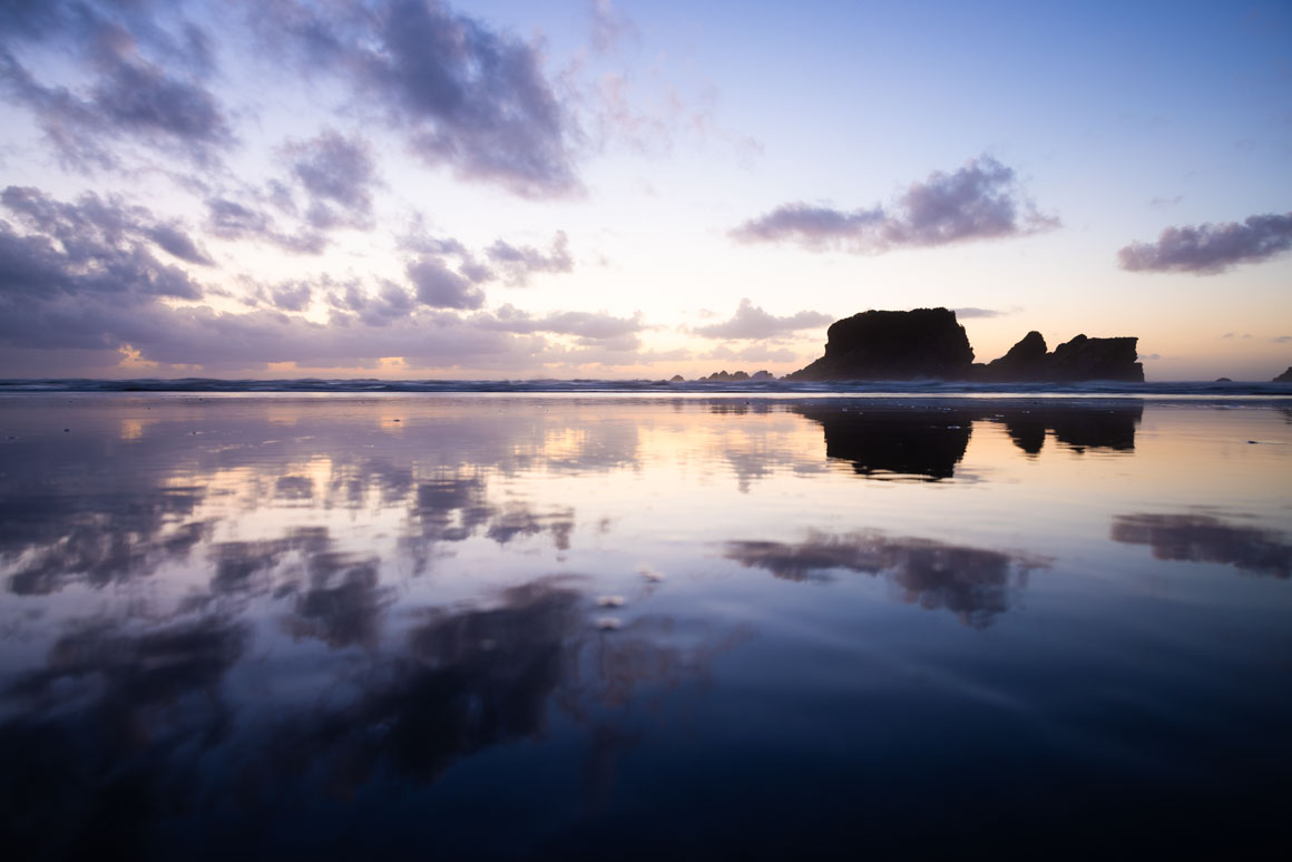 Low tide reflections
