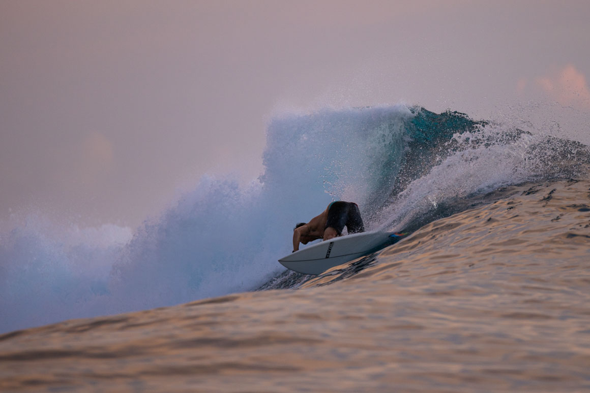 Brett Wood on rail
