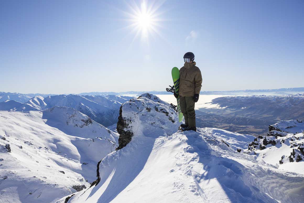 Keo scoping lines from the summit