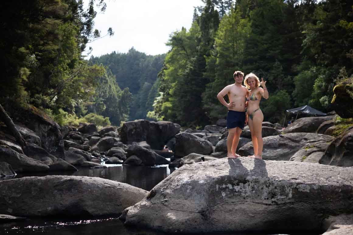 Louis and Esther, McLaren Falls