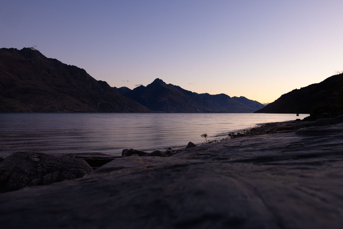 Mt Nicholas at dusk