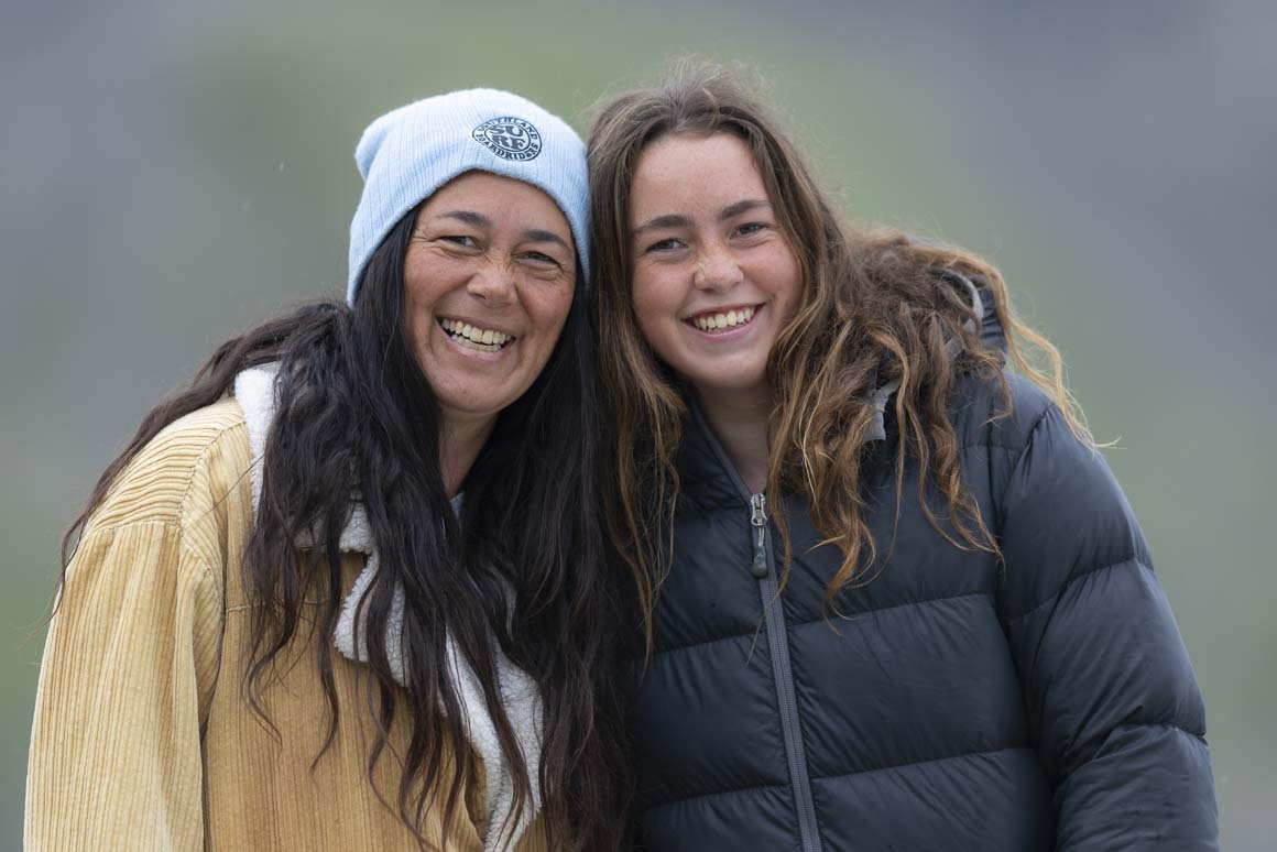 Marama and her daughter Keita