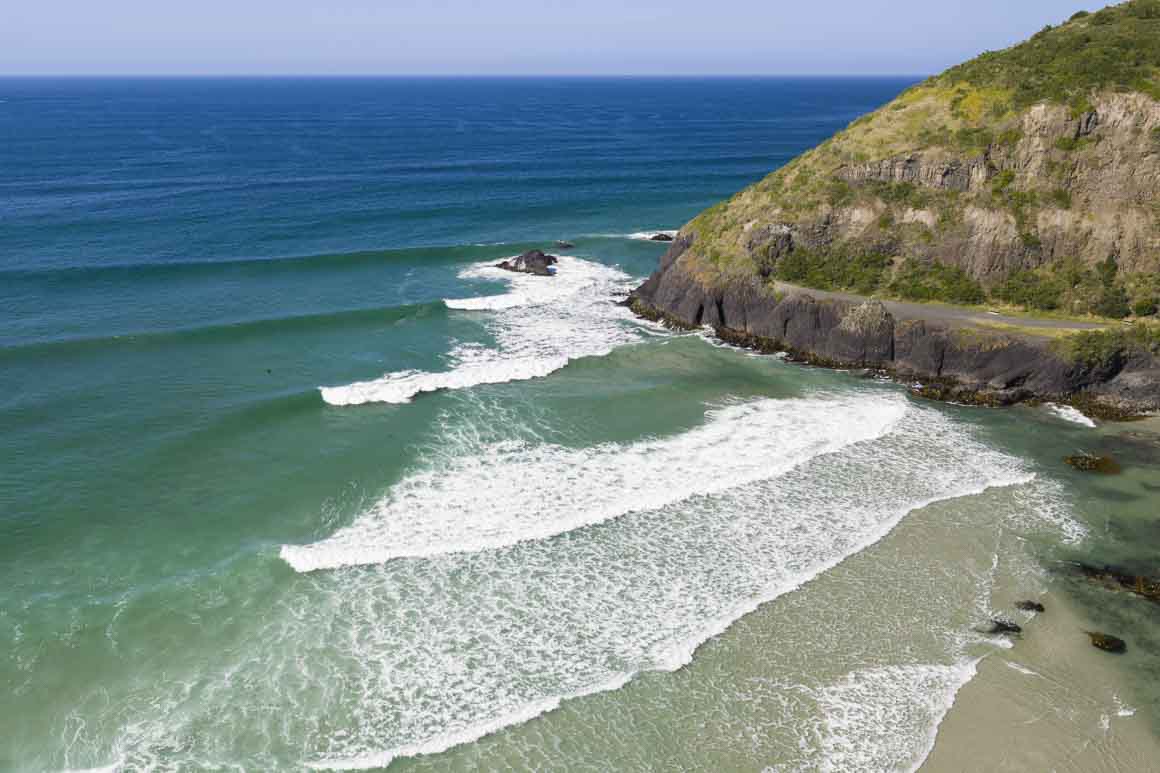 Plenty of sand in this bay