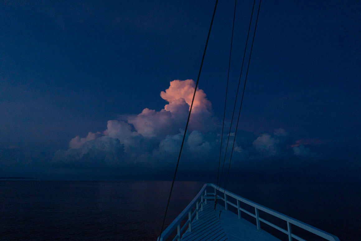 Dawn in the Indian Ocean