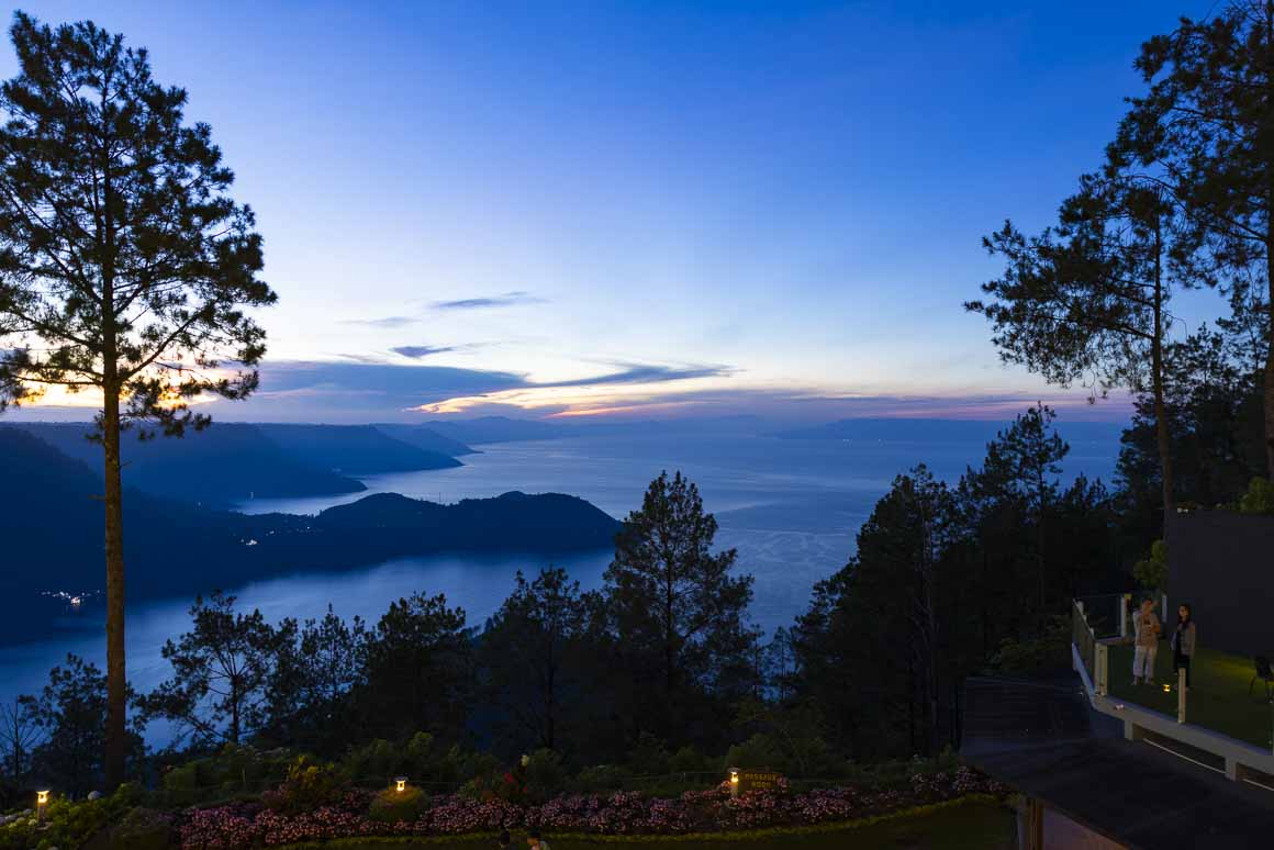 Lake Toba at dawn
